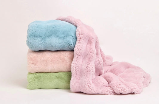Powderpuff Minky Blanket