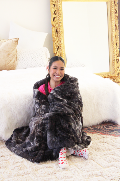 Bunny Fusion Minky Blanket