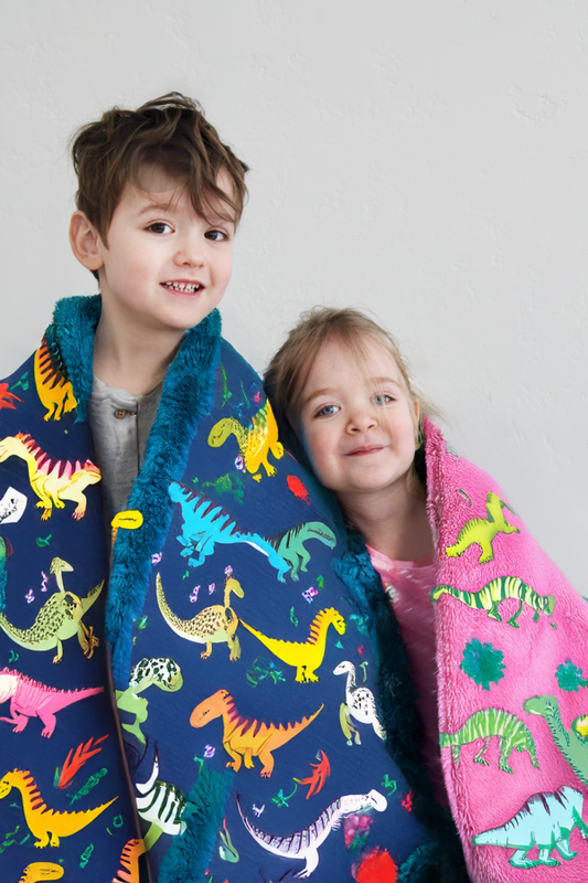 Children’s Minky Print Blanket
