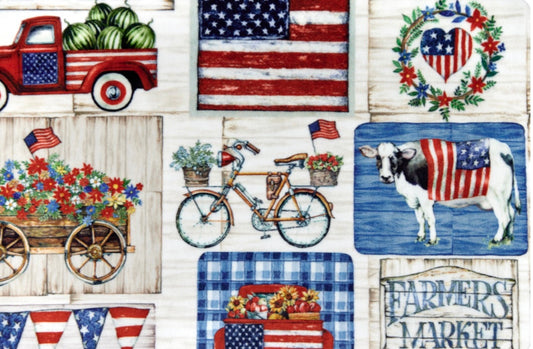 Saddle Up & Snuggle Down Country Print Minky